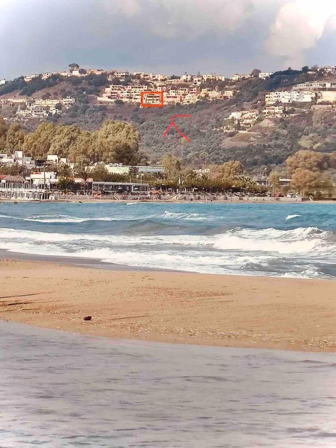 Apartmán Grosses Haus Mit Traumhaftem Ausblick Georgioupoli Exteriér fotografie