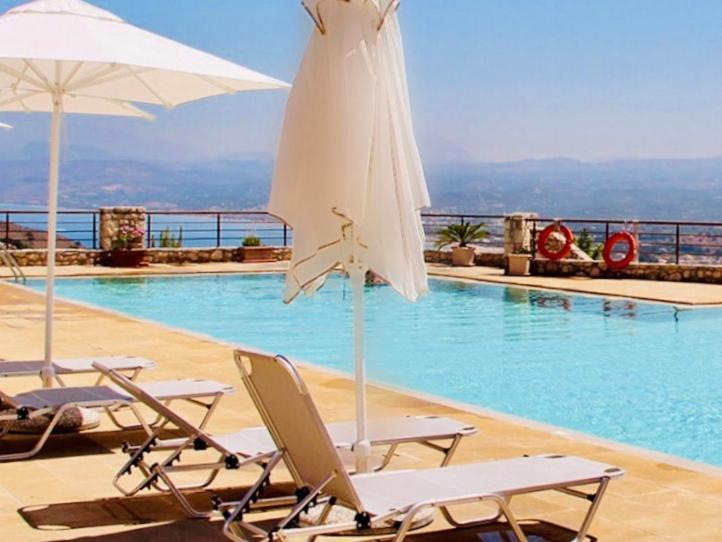 Apartmán Grosses Haus Mit Traumhaftem Ausblick Georgioupoli Exteriér fotografie
